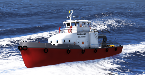 More information about "Port Fireboat [FiveM Ready]"