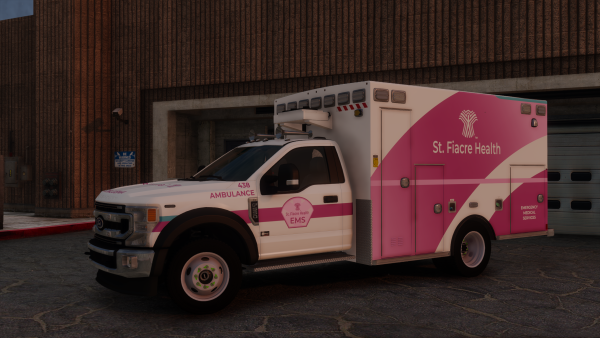 Who doesn't like pink ambulances?