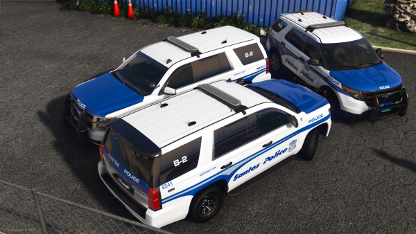 Boston Police Vehicles