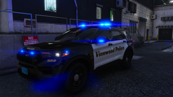 Brookline Police Command Grille Unit