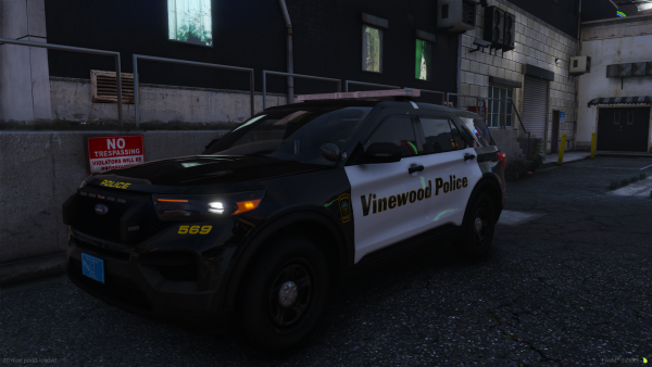 Brookline Police Command Grille Unit