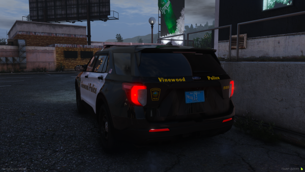Brookline Police Command Grille Unit