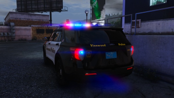 Brookline Police Command Grille Unit