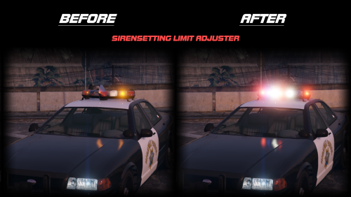 More information about "[FiveM] SirenSetting Limit Adjuster"